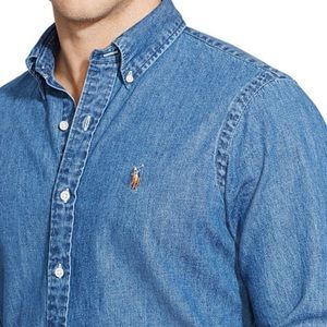 Men’s POLO denim shirt